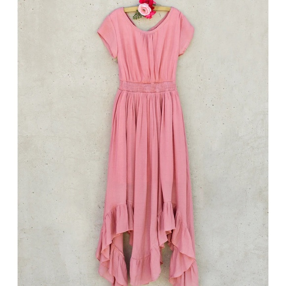 Joyfolie Briley Dress Dusty Rose Sz 6 - Picture 5 of 13